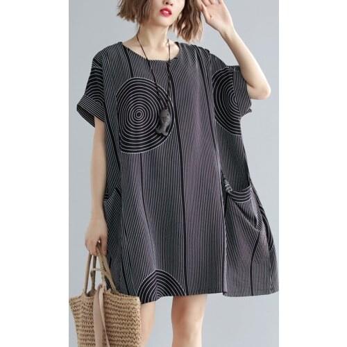 Простые летние платья QPFJQD China At AliExpress