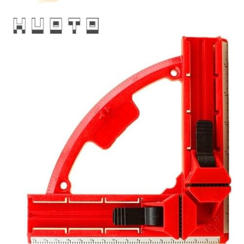 Adjustable 90 Degree Angle Clamp Right Angle Clip Plastic Corner Wooden Clamp Picture Frame Carpentry Clamps for Woodworking