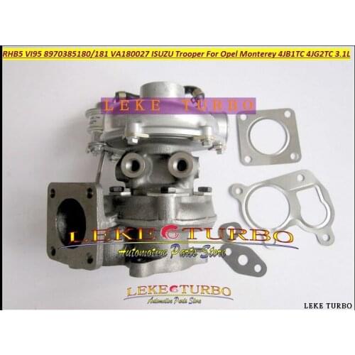 Wholesale RHB52 VI95 8970385180 Turbo Turbine Turbocharger For ISUZU Trooper Jackaroo Opel Monterey 4JB1T 4JG2TC 113HP 3.1L
