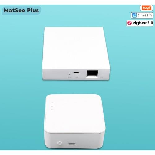 Tuya ZigBee 3.0 Gateway Hub Wireless Wired Smart Home Centre Bridge App Remote Control Subdevice Works with Google Home Alexa