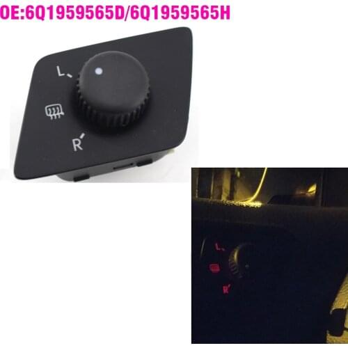 High Quility 6Q1 959 565D For VW Polo 9N 2001 - 2010 Side Rear Mirror Switch 6Q1 959 565H