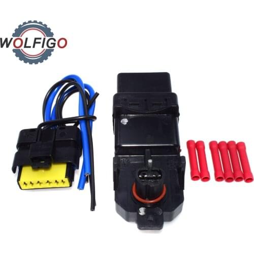 WOLFIGO Window Regulator Motor With Connector Pigtail For Renault Clio Espace Megane Grand Scenic Laguna 8200478620 8200028071