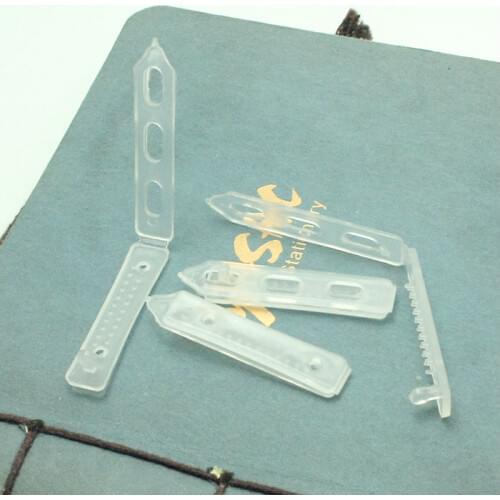 Armi store 6061007 35mm White Plastic Hair Clips Handmade Pet Hair CLIP Accessories