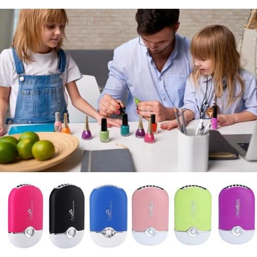 1PC Portable USB Mini Fan Eyelash Dryer Air Blower Glue Fast Dry False Eye Lash Extension Mascara Dryer Makeup Tools 6 Colors