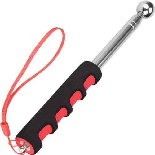 100cm Thickened Telescopic Rod Hollowing Drum Detection Hammer For House Decoration Inspection Metalworking Tools