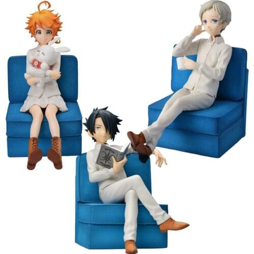 16cm SEGA PM The Promised Neverland Emma Norman Ray Figure PVC Action Model Toys Anime The Promised Neverland Figural