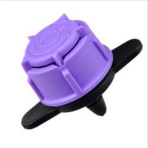 20pcs-pack 4/7mm Dripper 1-120L/H 1/4 Inch Barbed Drip Irrigation Adjustable Connector Sprinkler Micro Fittings Connect