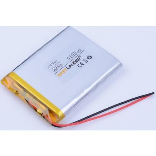 935065 3.7V 4100mAh Rechargeable li-Polymer Li-ion Battery For E-book Vedio power bank Tablet PC mobile dvd DVR Speaker 904965