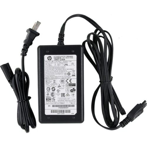 Szhyon AC/DC Adapter 0957-2304 OfficeJet 6100 6700 Photosmart 7510 7550 7150 7350 Power Supply compatible with HP/HP DeskJet 408