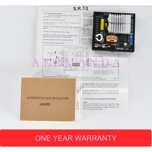 Automatic Voltage Regulator AVR SR7 SR7-2G For Mecc Alte meccalte Generator
