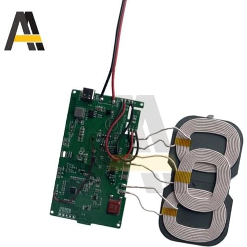 DIY Qi Standard Wireless Fast Charger Accessories 12V 5V 2A 20W Charging Transmitter Module Circuit Board 5W/10W/15W/18W/20W