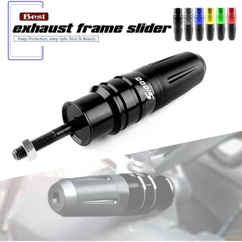 CNC Aluminum Motorcycle Exhaust Frame Slider Crash Pads Plug Guard Protector for BMW S1000RR S1000 RR R XR S1000R S1000XR