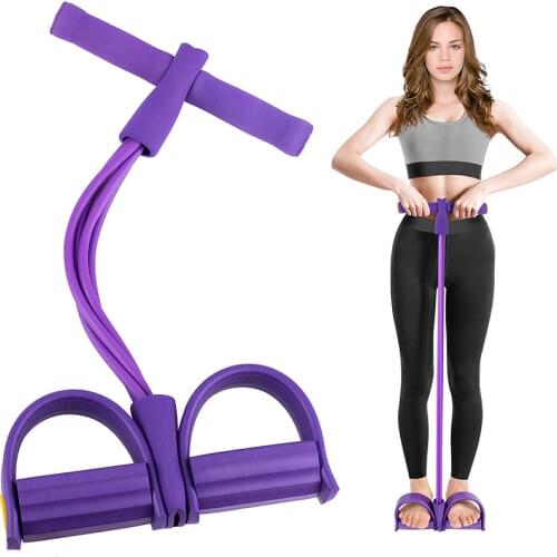 Elastic Pull Ropes Exerciser Home Gym Sport Training Elastic Bands Fitness Equipment Rower Belly Resistance Band Yoga Workout