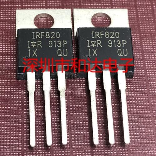 IRF820 TO-220 500V 2.5A