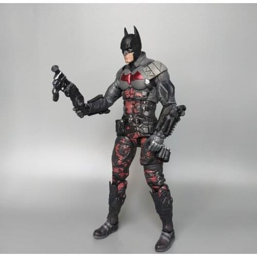 DCC Collectibles Arkham Knight Bat-man Bruce wayne Red Black Loose Action Figure