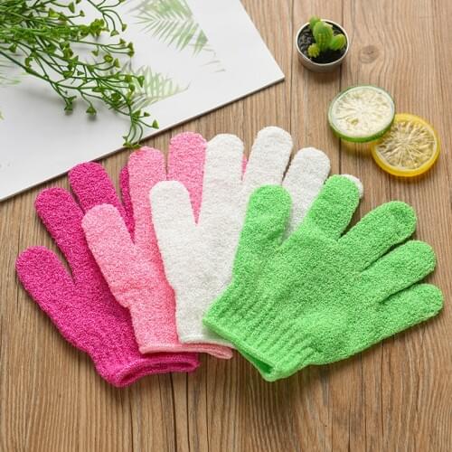 Skid Resistance Body Sponge Bath Massage Of Shower Bath Scrub Gloves Shower Exfoliating Bath Gloves Shower Scrubber 8A1130