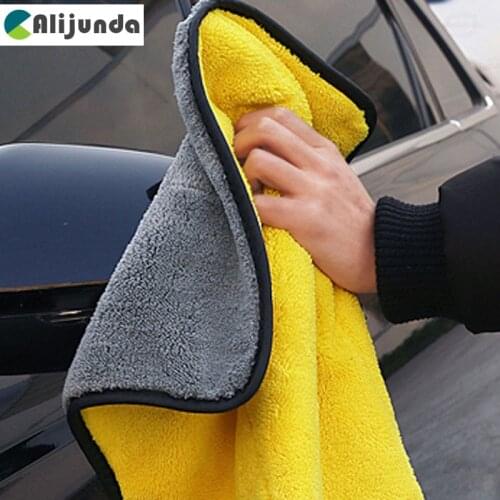 1pcs 30x30cm Car Wash Microfiber Towel Super Absorbing Soft Cleaning Drying Car Care Cloth Car Wash Towel for Volkswagen vw POLO