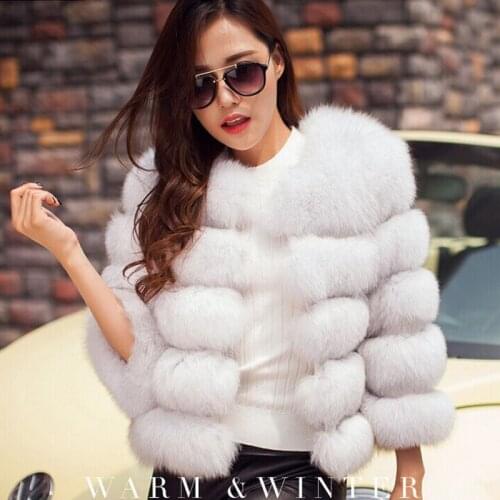 S-3XL Mink Coats Women 2021 Winter Top Fashion Pink FAUX Fur Coat Elegant Thick Warm Outerwear Fake Fur Woman Jacket furry