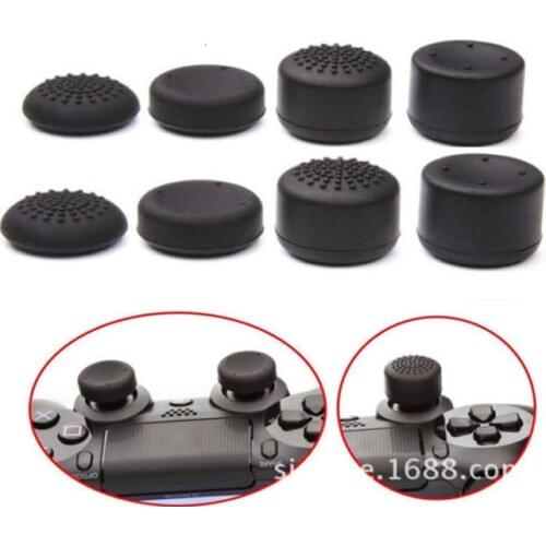 Gen Game 8pcs for PS4 Playstation DualShock 4 Pro Slim Controller Replacement Swap Thumbsticks Joystick Caps For XBOX One Elite