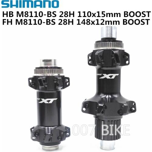 SHIMANO DEORE XT M8110 FH BH M8100 HUB 12s 32H Center Lock 148x12mm 110x15mm MICRO SPLINE Hub E-THRU Axle Bike 12 speed