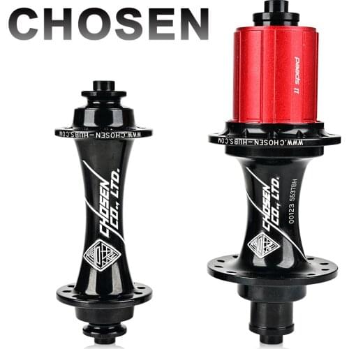 Chosen Road Bike Hubs 4 Sealed Bearing Hub 120 Click Front 20 Rear 24 Holes Bicycle Disc Brake Hub For SHIMANO 8 9 10 11 Speed