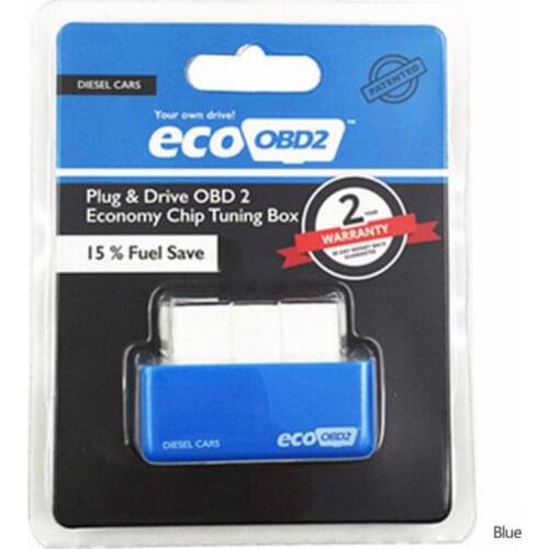 Fuel EcoO BD2 Economy Chip Tuning Box For Diesel Cars Plug And Drive ECO OBD2 Diesel & Benzine Raise Power Fuel Saving