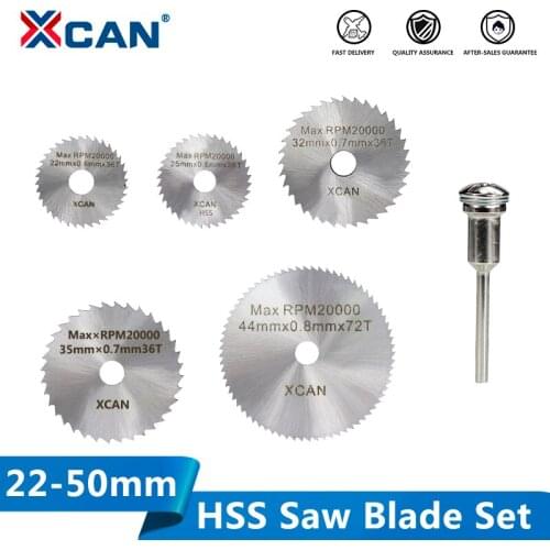 XCAN HSS Mini Saw Blade Circular Cutting Disc Power Tools Accessories Wood Metal Cutting Blade
