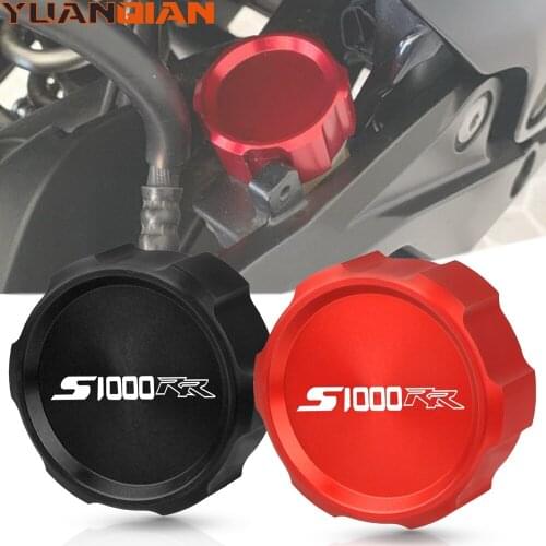 Motorcycle Rear Brake Fluid Tank Reservoir Cap Master Cylinder Oil Cup Cover Accessories For BMW S1000RR S1000 S 1000 RR 1000RR