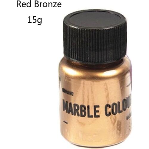 Q6PD 15g Epoxy Resin Colorant Glitter Marble Metallic Pigment Resin Jewelry Making