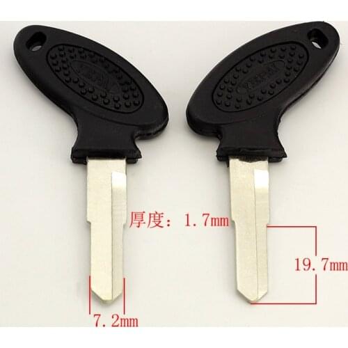 C503 Rubber main bend to the left of the motorcycle blank key Empty Key blanks Locksmith Supplies 20 pieces/lot