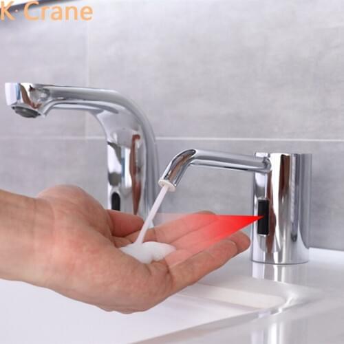 Infrared Motion Sensor Soap Dispenser Handwash Bathroom Basin Dispensador Automatic Smart Touchless Dozator Hotel Sink Dispensor