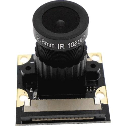For Raspberry PI 3 generation B+ night vision 2.8mm focal length adjustable 5 million pixel CSI black camera