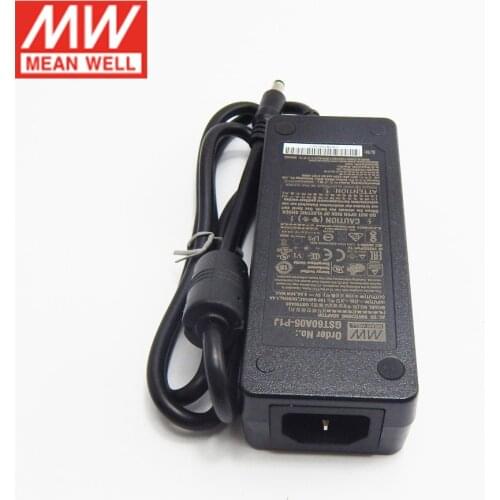 GST60A09-P1J MEAN WELL Industrial Desktop Adaptor 110V/220V AC to 9V DC 6A 54W Meanwell Level VI Adapter Switching Power Supply