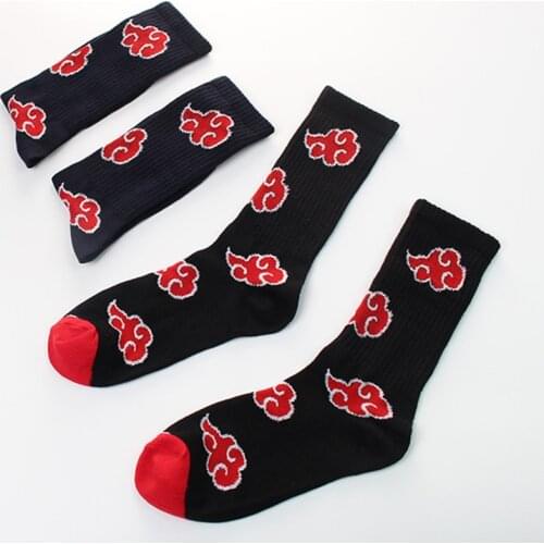 Hot Anime Ninja Cosplay socks cartoon characters adult children students cotton socks