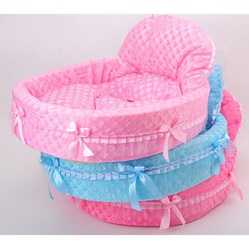 Pet Bed Mat for Small Large Dogs Princess Beds Puppy Sofa Cat Kennels House Beds Mat Cat Sofa Supplies