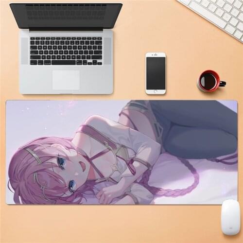 Girl heart cartoon mouse pad small cute office non-slip creative desk pad mouse pad anime mouse pad small mouse pad custom map k