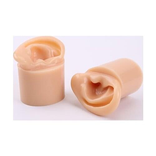 Ear model ear picking model teaching dedicated long ear canal simulation silicone deep ear canal ear picking practice
