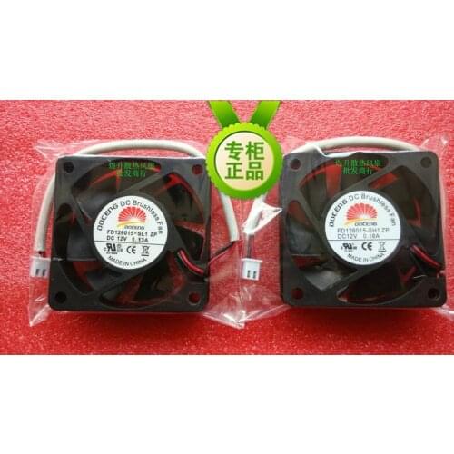 Original 6015 fd126015-sh1 ZP - SL1 ZP DC12V 0.18a 0.13a