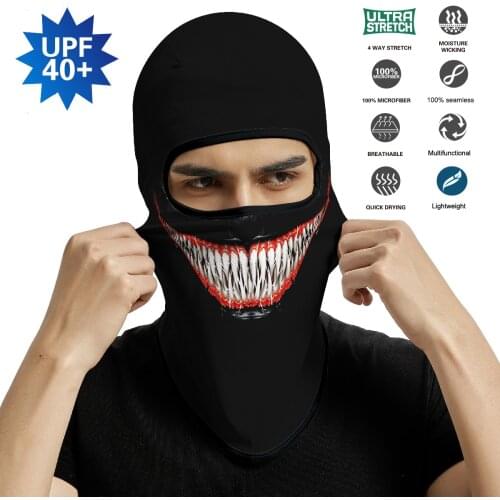 Venom Balaclava Mascarillas Cycling Face Mask Earloop Cover Headband Sport Neck Gaiter Buff Bandana Windproof Hunting Scarf Army