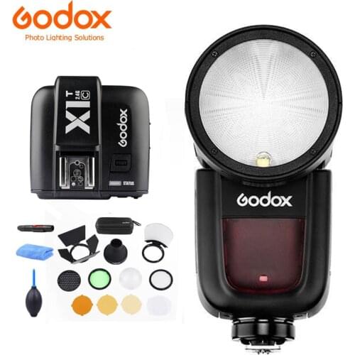 Godox V1 Flash V1S/V1N/V1C TTL Li-ion Round Head Camera Speedlight Flash For Sony/Nikon/Canon/Fujifilm/Olympus