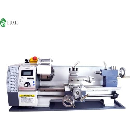 WM210V Metal Lathe / 750W Brushless Motor Steel Gear Lathe 210V lengthened 400mm Lathe