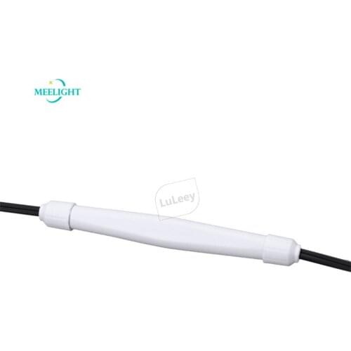 100PCs Closed Fiber Optic Protection Tube Optical Cable Heat Shrinkable Tube Optical Fiber Protection Box FTTH Fast Connector