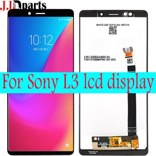 5.7" For Sony Xperia L3 LCD Display Touch Screen Digitizer Full Assembly Replacement Parts For Sony L3 I3312 I4312 I4332 I33 lcd