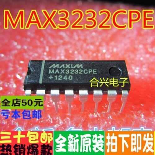 100% New&original MAX3232 MAX3232CPE