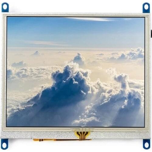 5inch Resistive Touch Screen LCD(G)800x480 Display,Supports Raspberry Pi/BB Black/Orange Pi, Multi Mini-PCs, Multi Systems