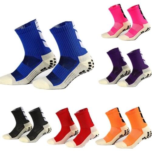 6 Colors Men Women Foot Compression Sock Sports Sock Football Socks Basketball Sports Anti Slip Socks Hot Sale