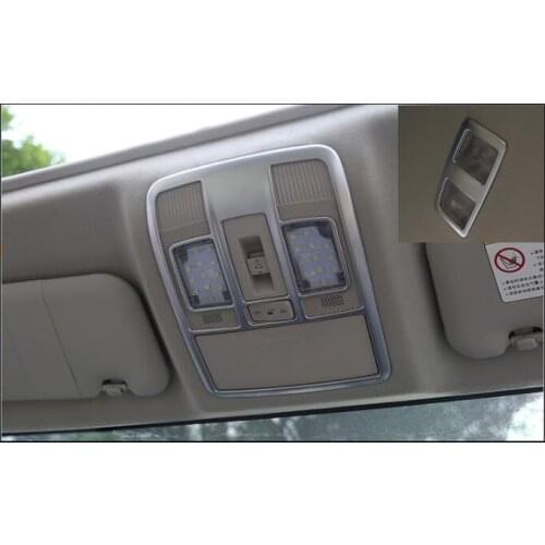 Car Interior Accessories Front Roof Reading Lamp Cover Trim For Mazda CX-5 2017-2020