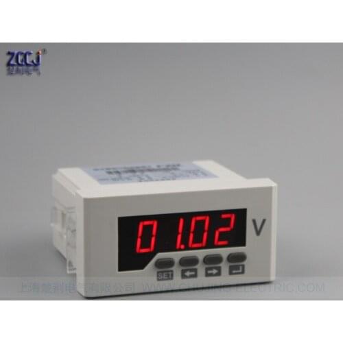 Free shipping !!! LED display single phase DC 0-300V digital voltage meter voltage instrument Mini V meter in stock