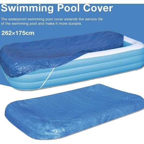 Swimming Paddling Pool Cover Inflatable Round Swim Pool UV-resistant Waterproof Dustproof Cover