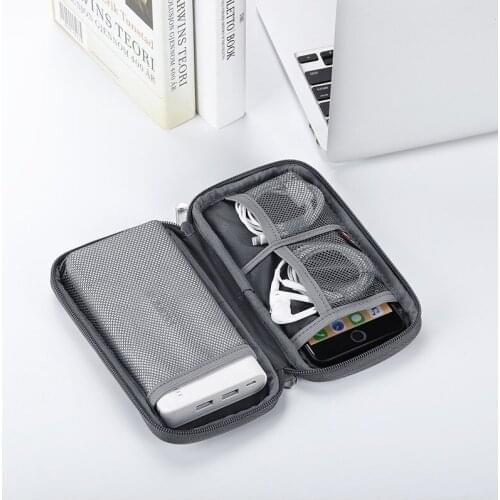 Travel Storage Portable Digital Accessories Gadget Devices Organizer USB Cable Charger Storage Case Travel Cable Organizer Bag